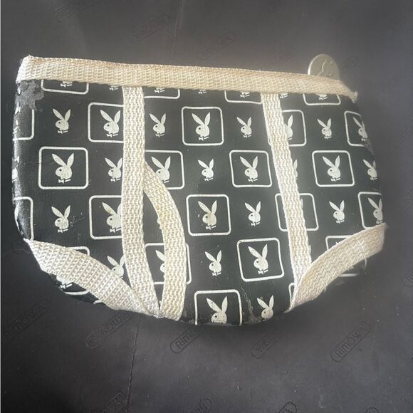PLAYBOY Handbags - Playboy vintage underwear shaped makeup bag handbag purse storage cosmetic case
